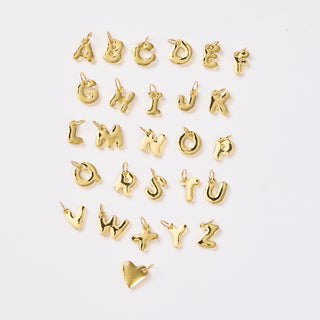 Gold Bubble Charms