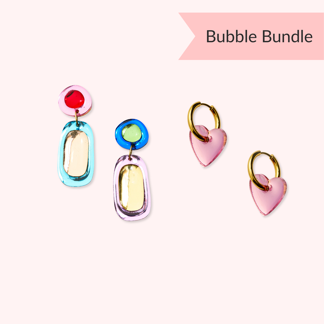 Mix & Match Bubble Earring Duo