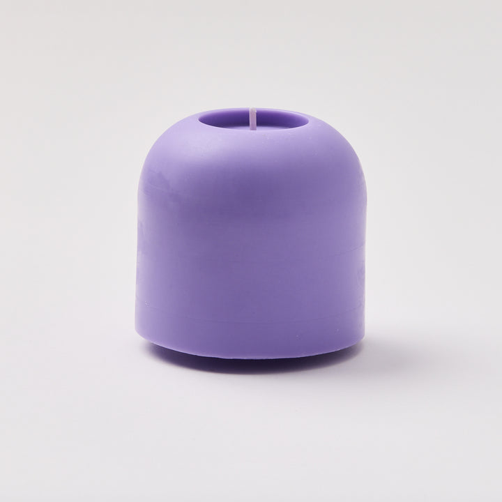 Large Dome Candle - Mauve