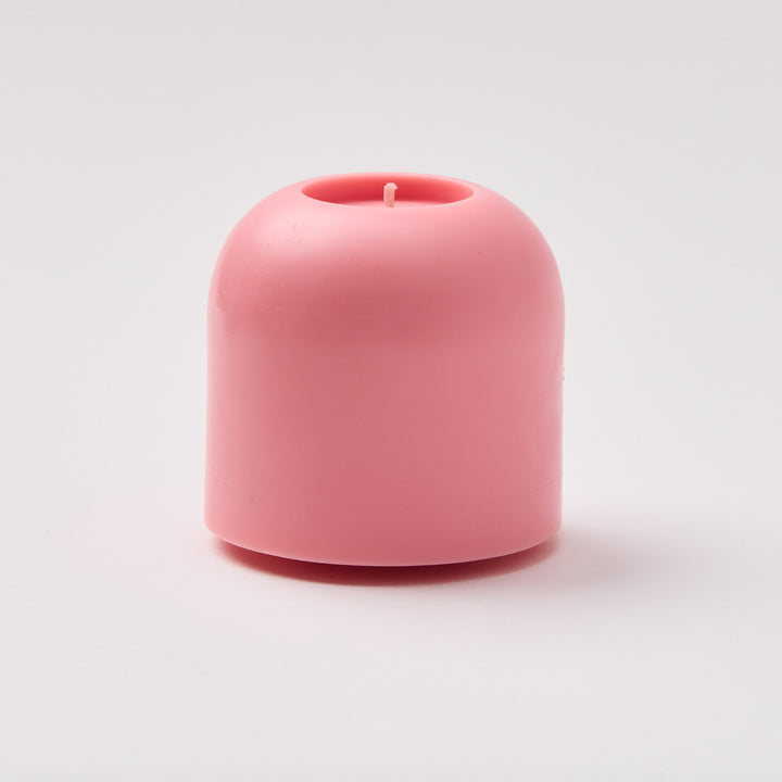 Large Dome Candle - Pink