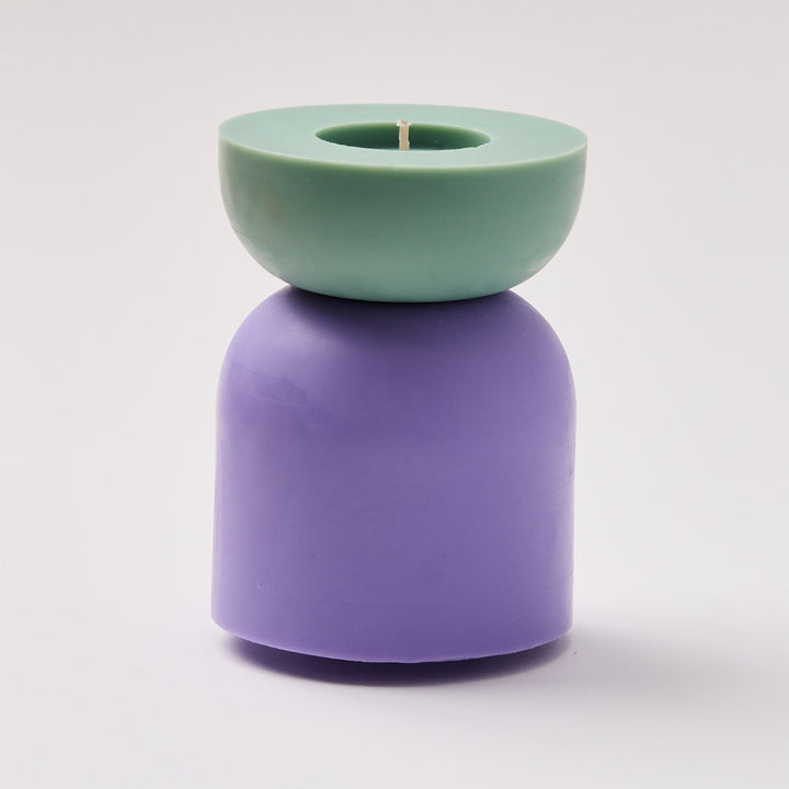 Large Dome Candle - Mauve