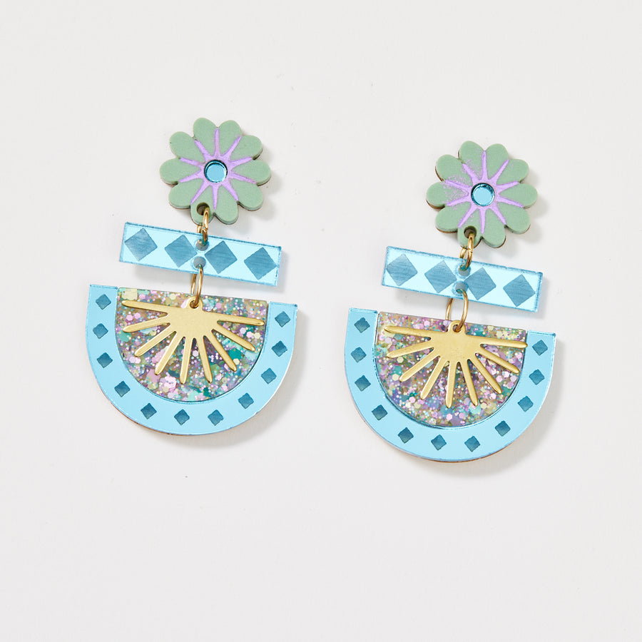 Earrings Lorraine Gold - Martha Jean