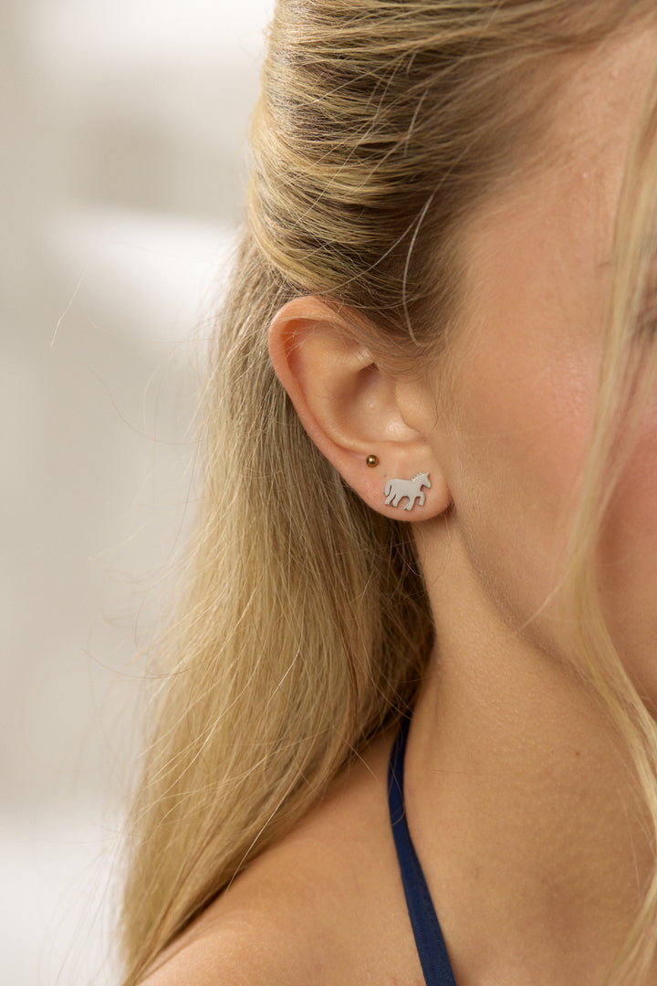 Horse Studs - Silver