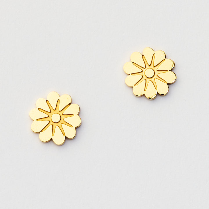 Olearia Studs - Gold