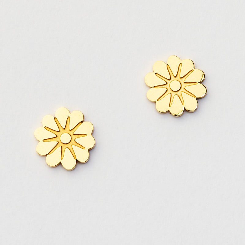 Olearia Studs - Gold