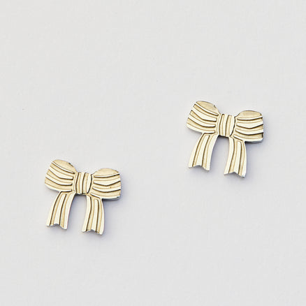 Bow Studs - Silver