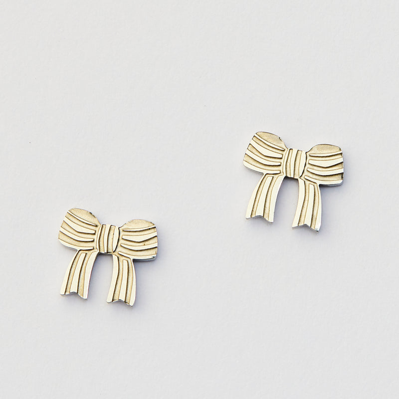 Bow Studs - Silver