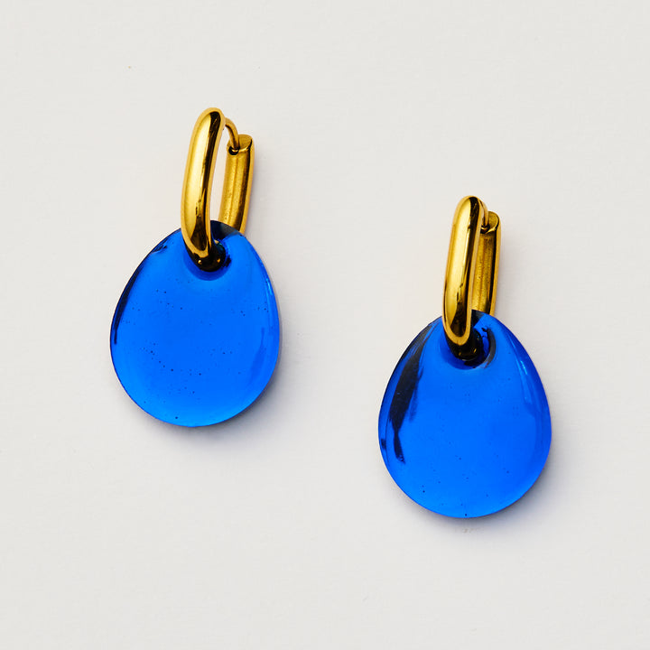 PRE_ORDER Kylie Earrings - Cobalt