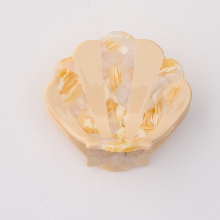 Shell Hair Clip - Lemon