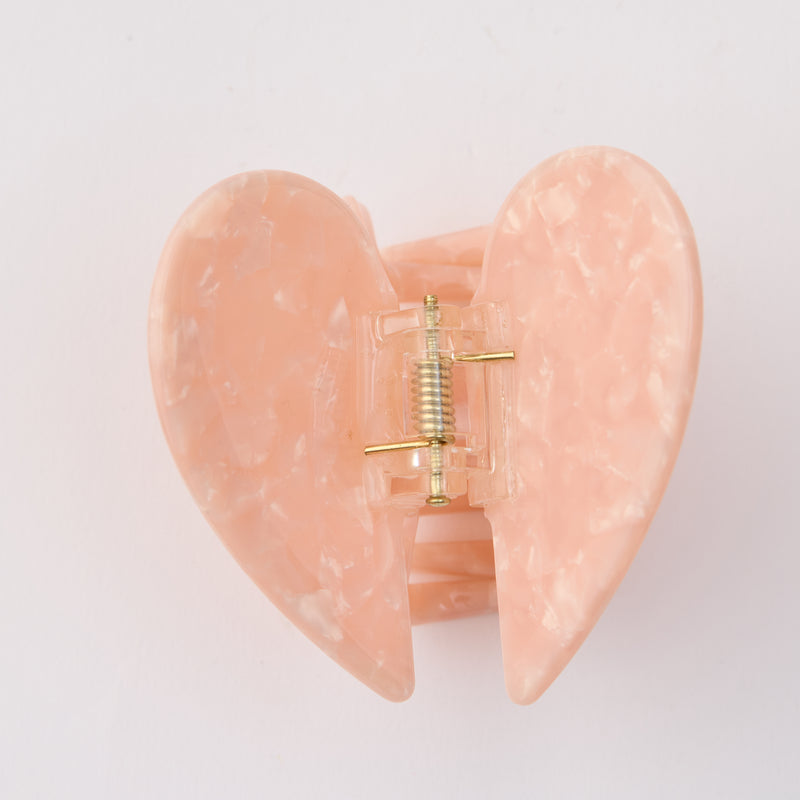 Heart Hair Clip - Pink