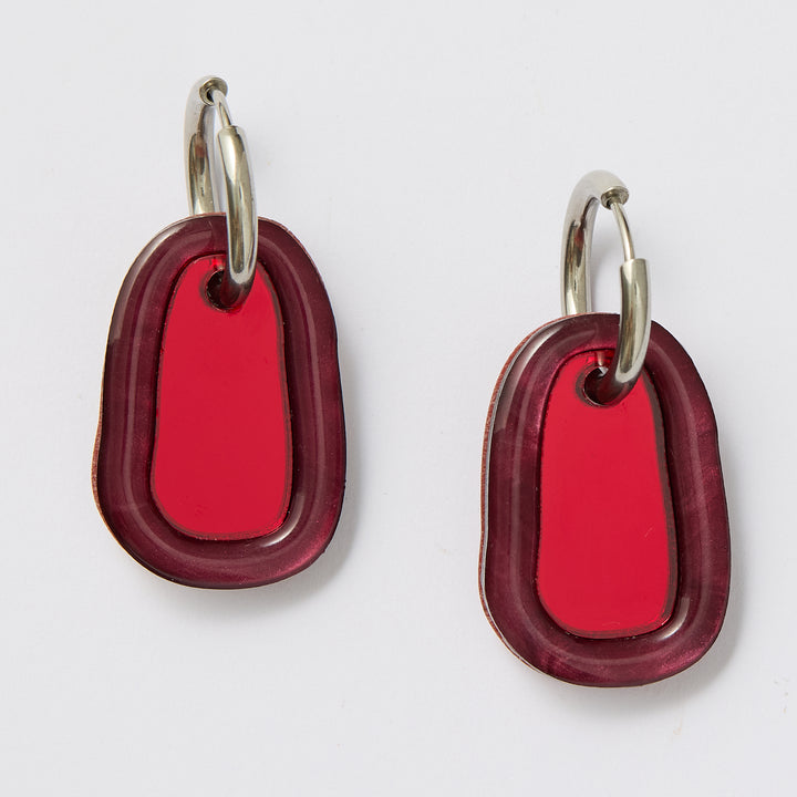 Cora Earrings - Plum