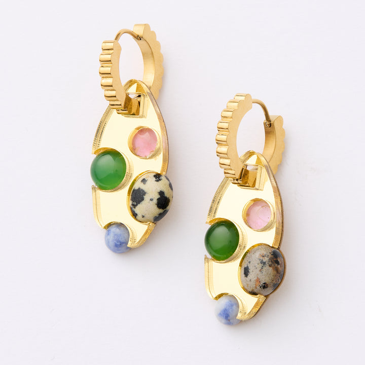 Athena Earrings - Gold