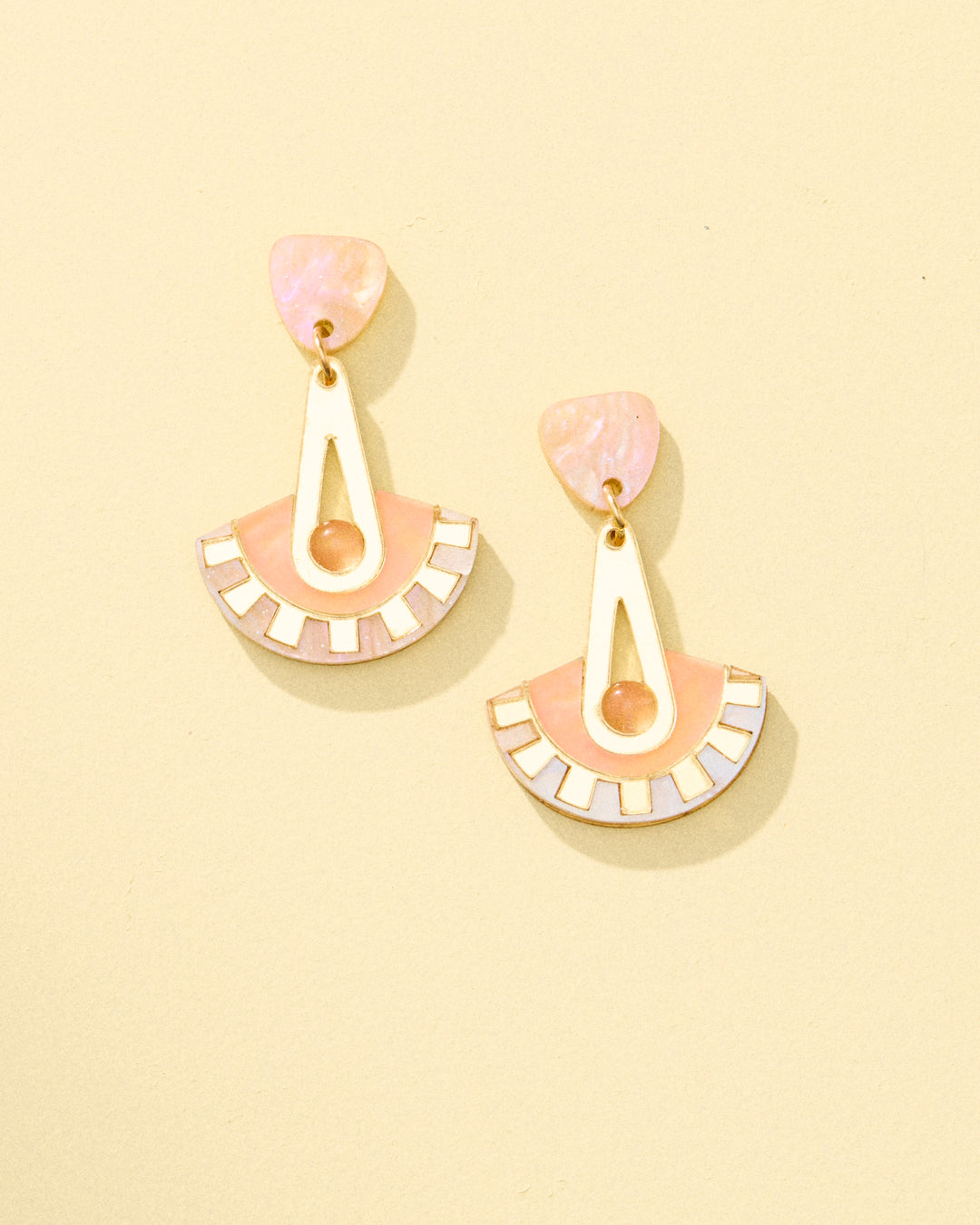Electra Earrings - gold/gold