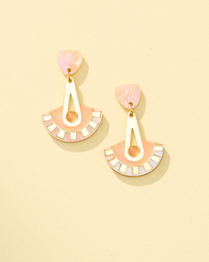 Electra Earrings - gold/gold