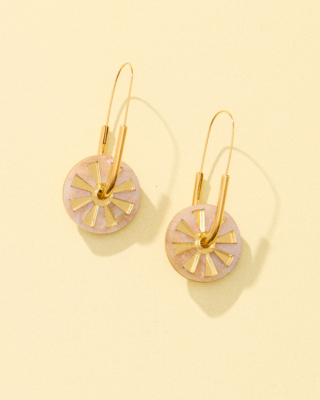 Calypso Earrings - gold/gold