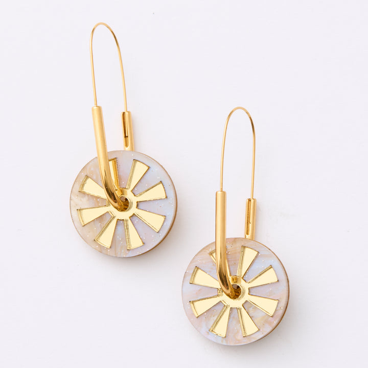 Calypso Earrings - gold/gold