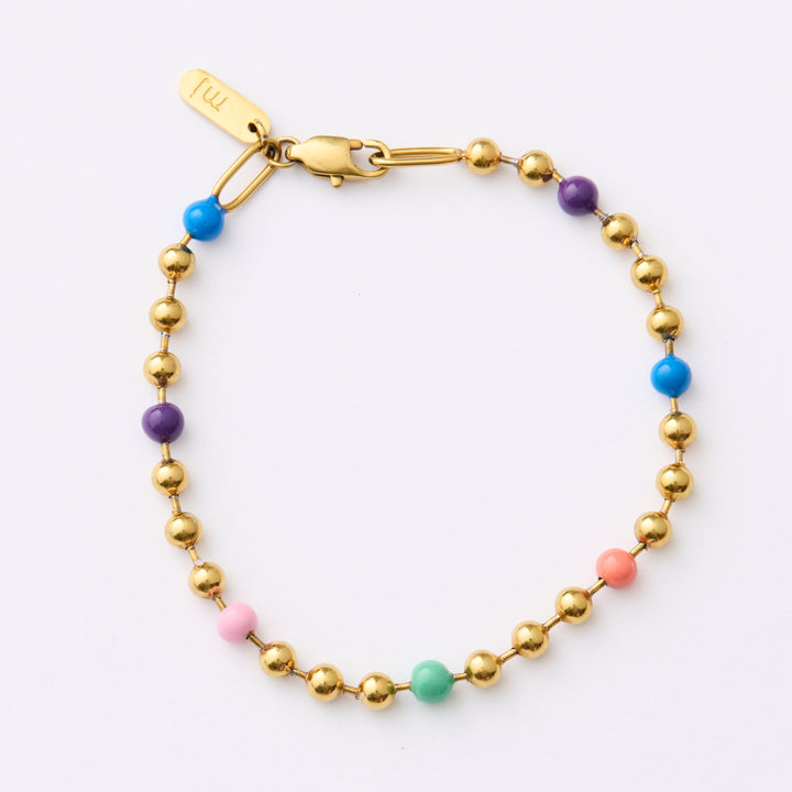 Ball Chain Bracelet - Gold