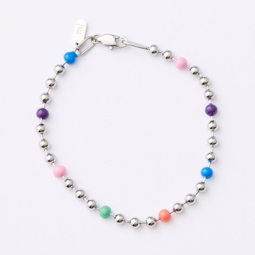 Ball Chain Bracelet - Silver