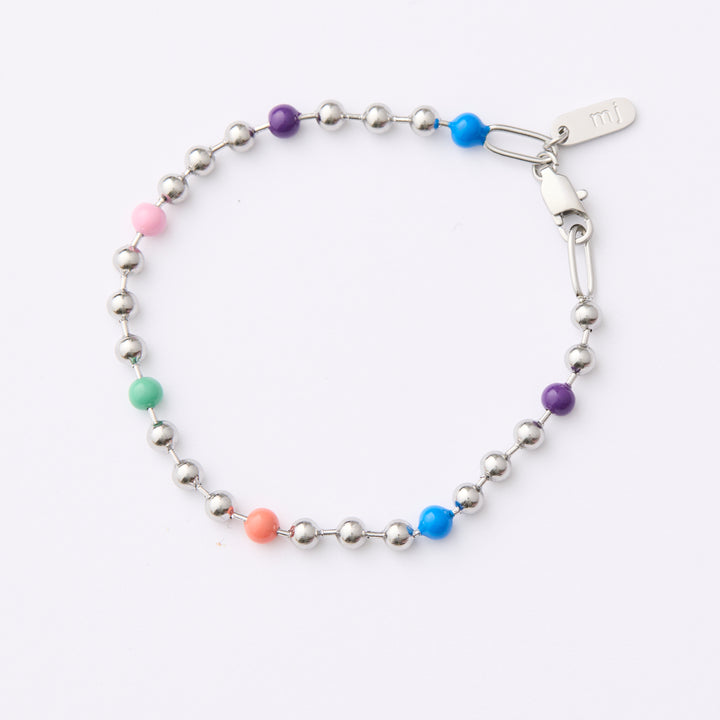 Ball Chain Bracelet - Silver
