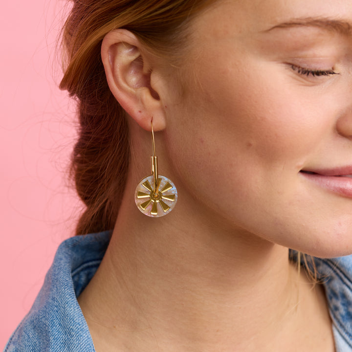 Calypso Earrings - gold/gold