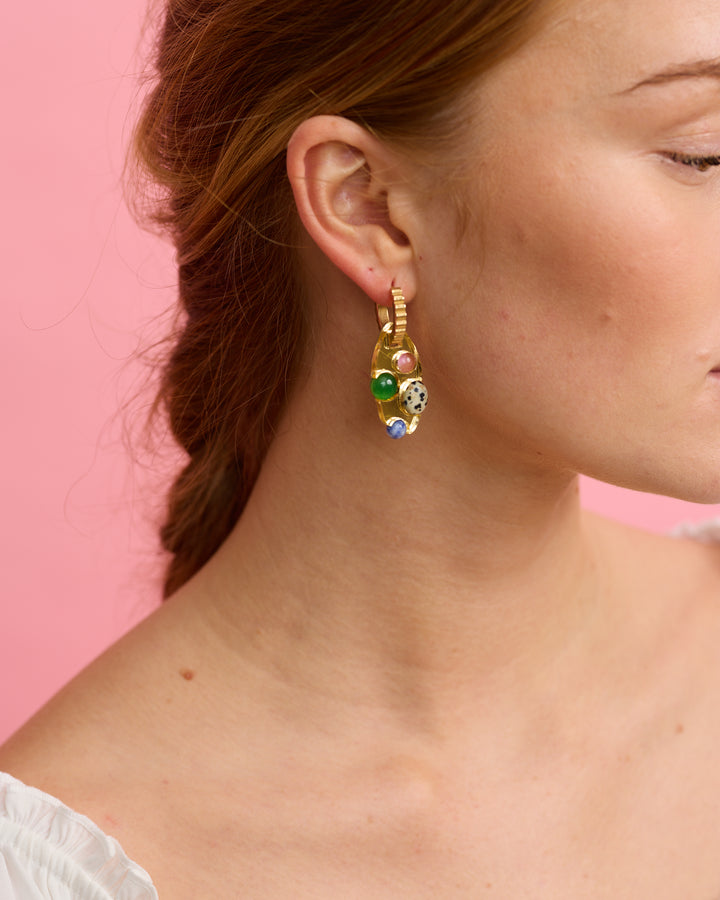 Athena Earrings - Gold