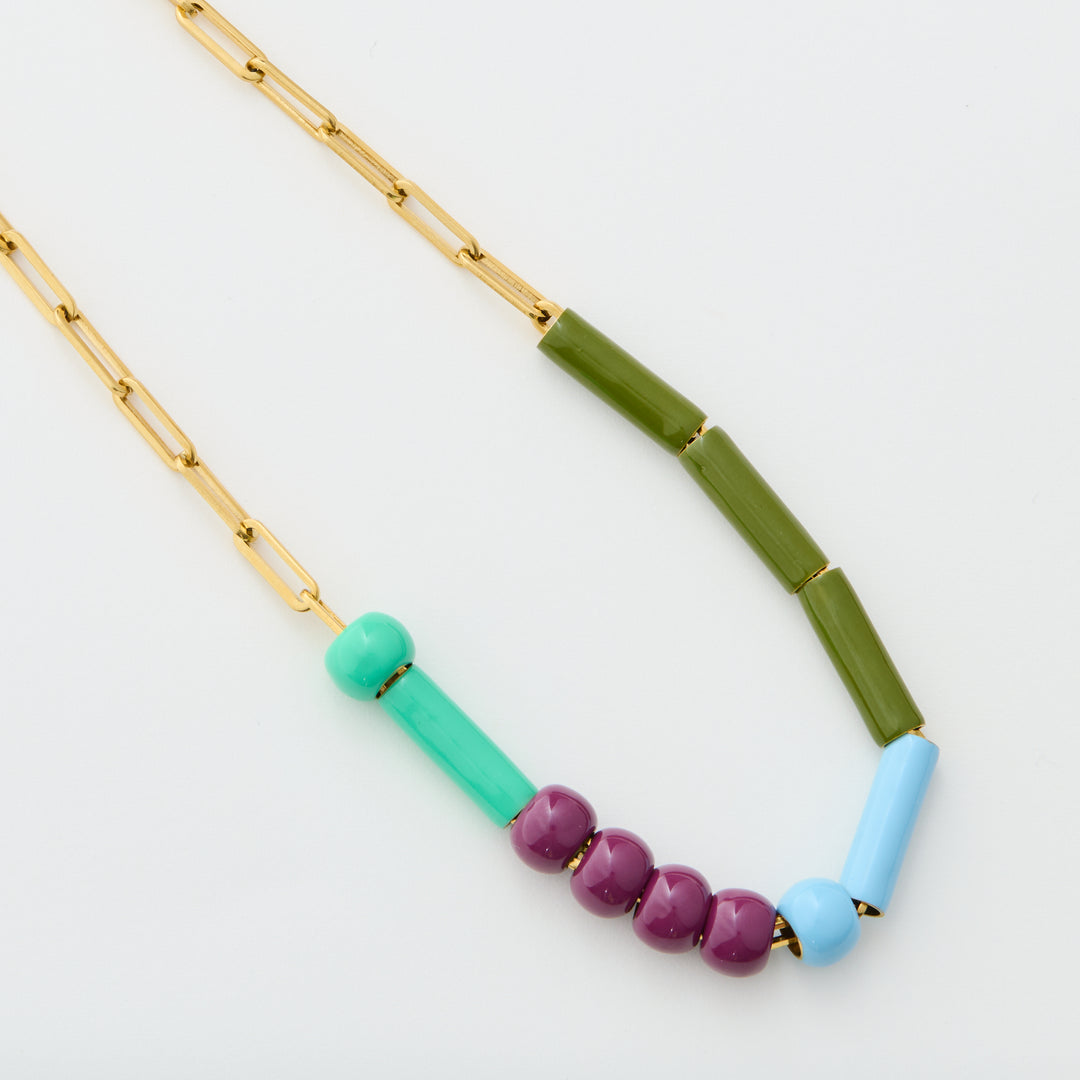 Ball Chain Necklace- LONG - Gold - 55cm