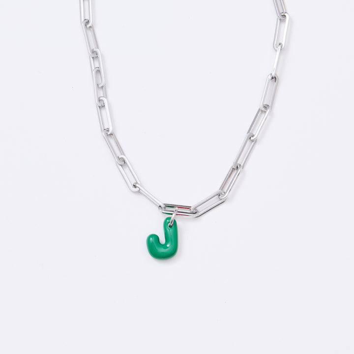 Paperclip Chain Necklace - Silver