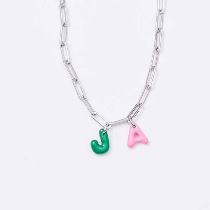 Paperclip Chain Necklace - Silver