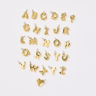 Gold Bubble Charms