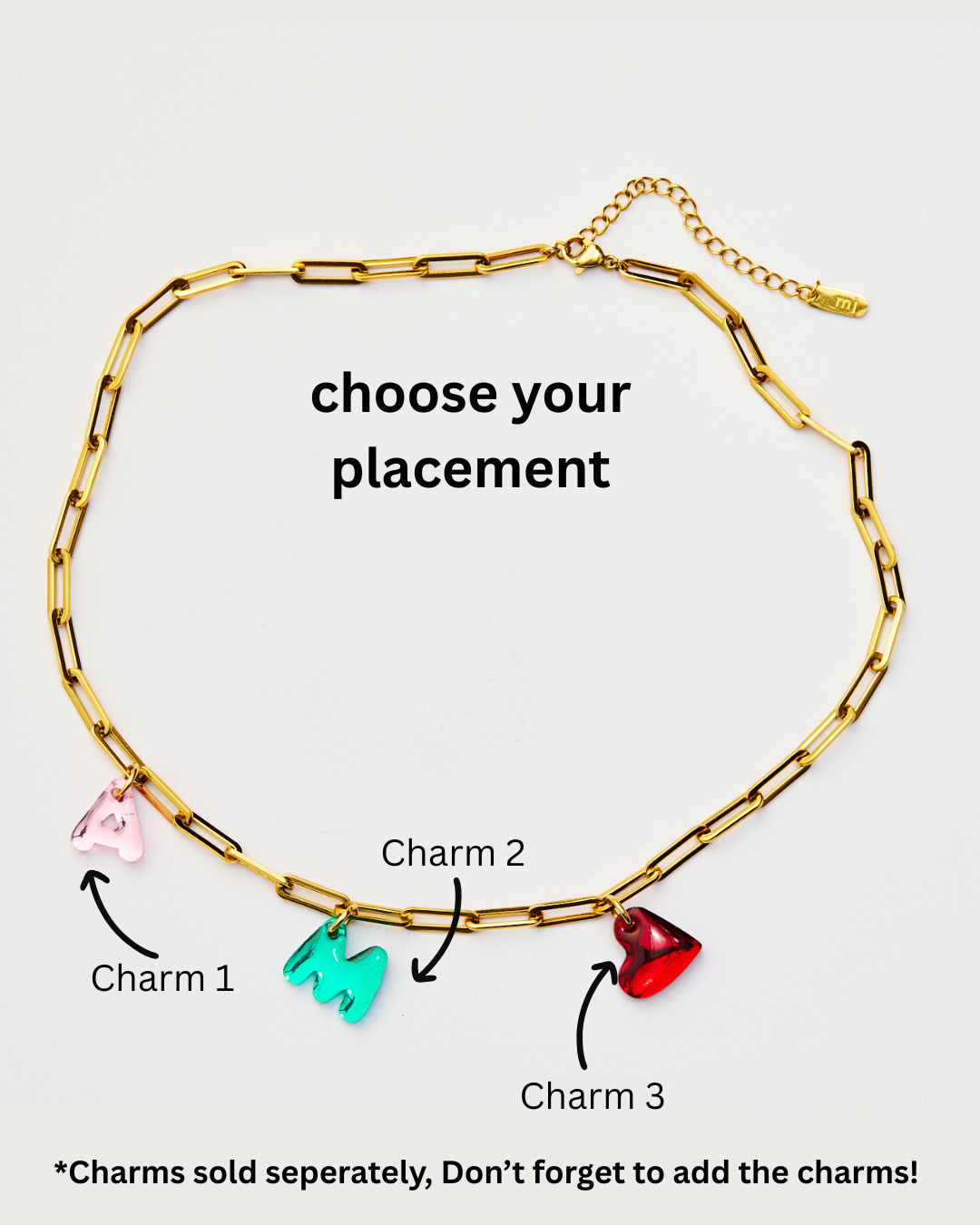 Paperclip Chain Necklace - Gold
