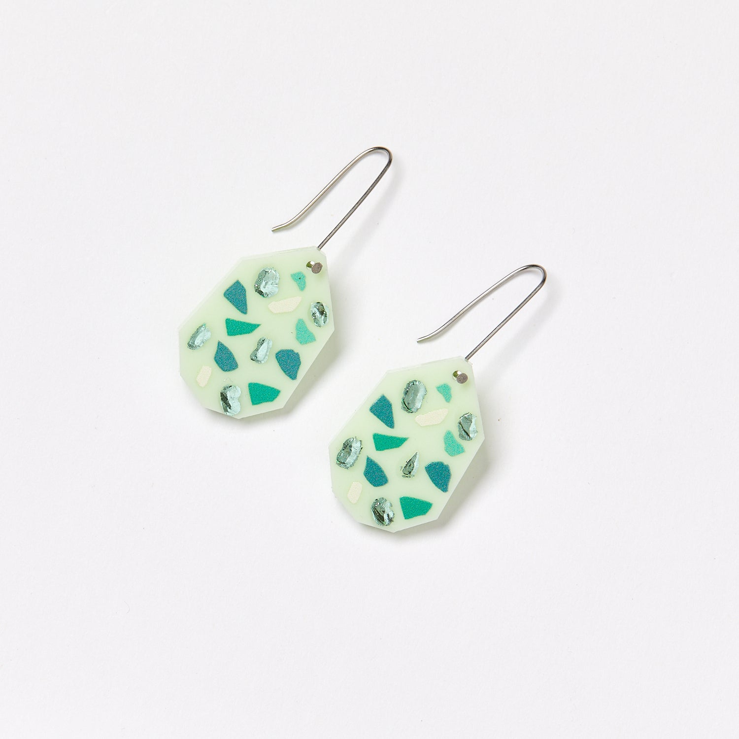 Green drop earrings on sale australia