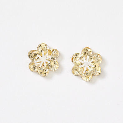 Aster Stud Earrings - Gold